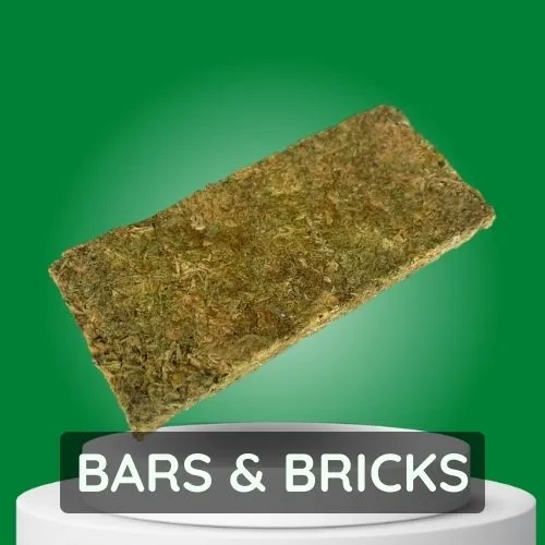 Our innovative cannabis bricks and bars